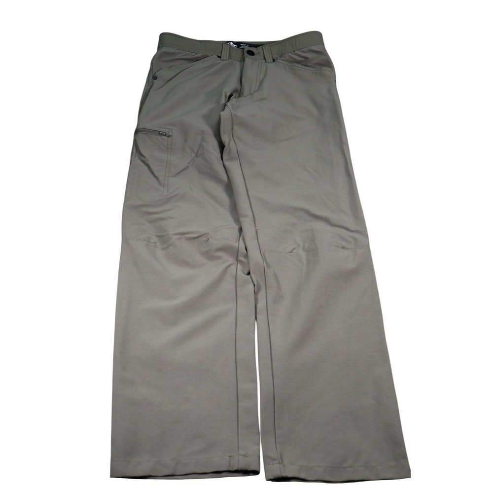 Pacific Outfitters Pants Mens 30x29 Green Cargo Regular Fit Casual Outdoor